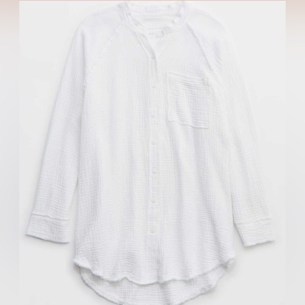 Aerie Daybreak Gauze CoverUp XL